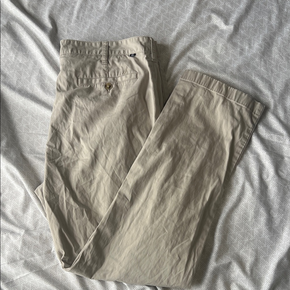 Nautica Men's Tan beacon pants